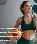 Deal Supplement Glutathione Supplement 1000mg Per Serving 98% Purity | Plus Vitamin C 500mg Active Reduced Form (GSH) | Intracellular Antioxidant Supports Detoxification & Immune Health