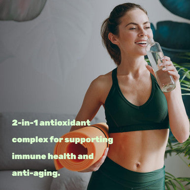 Deal Supplement Glutathione Supplement 1000mg Per Serving 98% Purity | Plus Vitamin C 500mg Active Reduced Form (GSH) | Intracellular Antioxidant Supports Detoxification & Immune Health