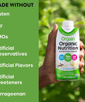 Orgain Organic Nutritional Shake Vanilla Bean Meal Replacement 16g Grass Fed Whey Protein 20 Vitamins Minerals Gluten Soy Kosher NonGMO 11 Fl Oz Pack of 12