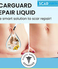 Invisible Brush-On Silicone Sheet With Vitamin E - Scar Removal For Keloids, Burn Scars, Surgery Scars, Stitches, Cuts - No Ugly Scar Sheets, Cream Or Messy Scar Gel Needed