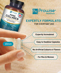 Marine Collagen With Hyaluronic Acid 1100Mg - 90 Capsules Boosted With Hyaluronic Acid, Vitamins C, E, B2, Biotin, Copper, Zinc And Iodine For Women And Men Made In The Uk By Prowise Healthcare