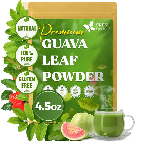 FreshDrinkUS, Premium 8oz Mulberry Leaf Powder, 100% Natural and Pure from Mulberry Leaves, Perfect for Tea, Smoothies, Baked Goods, Natural Food Coloring, No Additives, No Gluten, No Sugar, Vegan