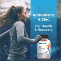 Runner Multivitamin Gummies - Daily Vitamin For Running With Vitamins A, C, D, E, And B Complex 50% Less Sugar Antioxidants, Recovery, Endurance, And Energy Gummy Certified Running Sup