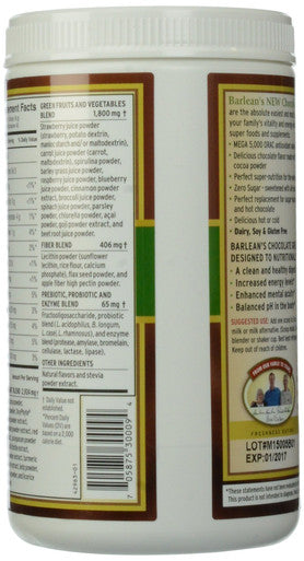 Barlean's Greens Chocolate Silk 270G