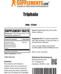 BulkSupplements Triphala Powder - Triphala Herbal Supplements, from Amla, Bhibitaki, & Haritaki - 1000mg of Triphala Supplement , (500 Grams - 1.1 lbs)