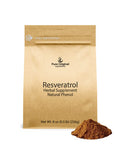 PURE ORIGINAL INGREDIENTS Resveratrol Powder, 8 Oz, Phytoalexin, Polygonum Root Extract