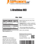 BulkSupplements L-Ornithine Powder - Amino Supplement for Protein Synthesis - - 1g (1000mg) , 250 Servings (250 Grams - 8.8 oz)