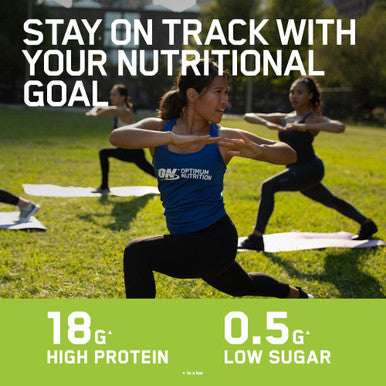 Optimum Nutrition Plant Protein Bars Chocolate Mint Flavour 12 X 60G
