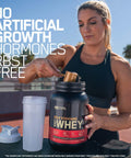 Optimum Nutrition Gold Standard 100% Whey Protein Powder Double Rich Chocolate (1 Lb.) Package May Vary