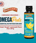 Barlean's Organic Oils Omega Pals Chirpin' Slurpin Lemonade Fish Oil