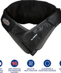 Brookstone Shiatsu Neck And Shoulder Massager, Deep Kneading Back Massager With Heat, Massage Pillow Neck, Back, Shoulder, Foot, Leg, Electric Massages For Home, Car, Office
