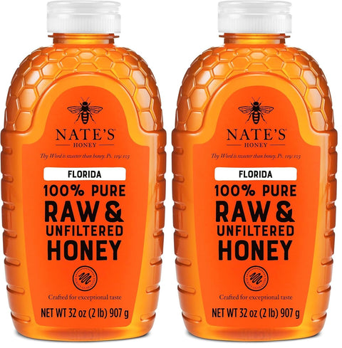 Nate's Florida Honey - 32 oz. Squeeze Bottle