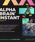 ONNIT Alpha Brain Instant Pineapple Punch Flavor Nootropic Brain Booster Memory Supplement Brain Support for Focus Energy Clarity Alpha GPC Choline Cats Claw LTheanine Bacopa 30ct