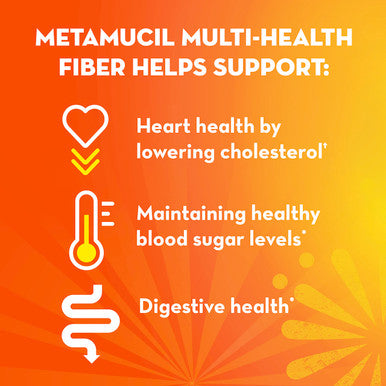 Metamucil, Daily Psyllium Husk Powder Supplement, 3-In-1 Fiber For Digestive Health, Plant Based Fiber, 300Ct Capsules