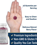 Age Zinc Gummies - 2 Pack - 50Mg High Immune Booster Zinc Supplement, Immune Defense, Powerful Natural Antioxidant, Non-Gmo - By Age, 120 Count