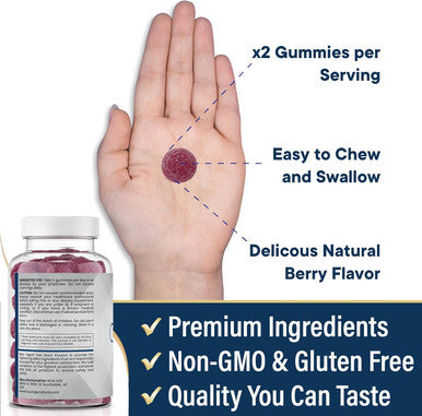 Age Zinc Gummies - 2 Pack - 50Mg High Immune Booster Zinc Supplement, Immune Defense, Powerful Natural Antioxidant, Non-Gmo - By Age, 120 Count