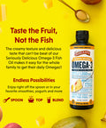 Barlean's Omega Swirl Fish Oil With Vitamin D Mango Peach 454G 1 Units