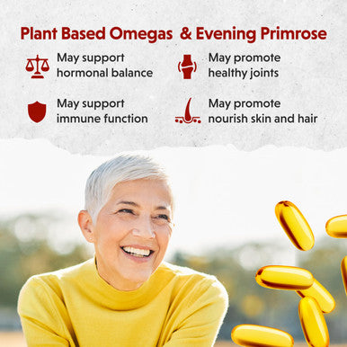 Barlean's Essential Woman Capsules Hormonal Balance Supplement For Women Flaxseed Evening Primrose Oil & Soy Isoflavones Omega 3 6 9 And Gla For Healthy Hair And Skin 120 Count