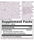 Nature's Way AloeMaxLax with Cascara Sagrada for Occasional Constipation, 4 Herb Blend, 100 Count