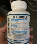 Eye Formula Vision Support - 60 Eye Vitamin Capsules - Daily Eye Vitamins with Lutein & Zeaxanthin - All-in-One Eye Health Supplement w/ Vitamin A, Vitamin E, Zinc, Calcium & More for Optimum Eye Care