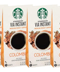 Starbucks VIA Instant Coffee, Medium Roast Coffee, Pike Place Roast, 100% Arabica, Single-Serve, 1 Box (50 Packets) | 100% Arabica instant coffee packets; Pike Place Roast medium roast; 1 box, 50 packets