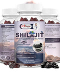 Alliwise Shilajit Gummies For Men & Women 600Mg Shilajit Pure Himalayan Original Multi-Supplement Shilajit Ashwagandha & High In Trace Minerals & Fulvic Acid For Energy Strength & Immunity