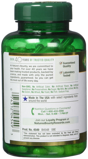 Nature's Bounty N/B#4549 Mlk Thistle 250M 200Ct (Pack Of 2)