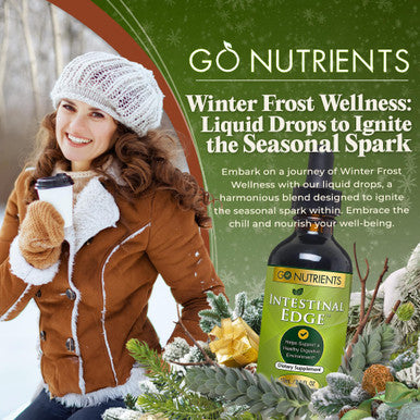 Go Nutrients Intestinal Edge Gut Detox Cleanse For Humans: Enhance Digestive Health, Boost Energy, Clear Skin With Black Walnut