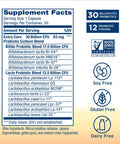 ReLife Adult Probiotic Ultimate Flora Extra Care GoPack Probiotic Supplement for Men Women Shelf Stable Gluten Dairy Soy 30 Billion CFU 30 Vegetarian Capsules