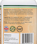Panax Ginseng Korean Red Variety 4 Month Supply 240 Vegan Capsules 1000mg per Serving for Mood Cognitive Function and Energy Support by Double Wood Supplements