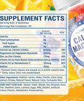 Calcium Magnesium Zinc Supplement Gummies With Vitamin D3 K2 Magnesium Glycinate Orange Berry Flavored Vegan Sugar Gluten Chewable For Men Women Kids