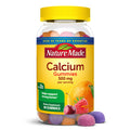 Nature Made Calcium Gummies Per Serving With Vitamin D3 Dietary Calcium Supplement 80 Gummies 500 Mg