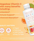 Maryruth Organics Liposomal Vitamin C by | Immune Support Supplement | Vitamin C 500mg | Megadose Vitamin C Supplement | Skin Care | Liquid Vitamin C | Vitamin E | Vegan | Non GMO | 30 Servings