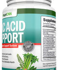 Uric Support - Herbal Uric Cleanse Supplement - 90 Veggie Capsules - with Tart Cherry, Chanca Piedra, Turmeric, Milk Thistle, Bromelain and More - Supports Kidney and Gallbladder Health