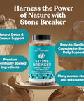 Eu Natural Chanca Piedra Stone Breaker 3-Pack Bundle Natural Dissolver Kidney Cleanse & Gallbladder Supplement Detoxify Urinary Tract Flush Impurities Clear System 180 Capsules
