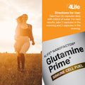 4Life Glutamine Prime - Fuel Your Immune Cells with Glutamine and Enhance Cell Communication with NanoFactor - Immune System Support - Overall Wellness and Energy Boost - 120 Veggie Capsules