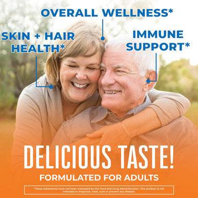 MaryRuth's Multivitamin for Women and Men | Sugar Free | Adult Multimineral Gummy with Vitamin C | D and E | B Vitamins | Biotin | Zinc | Vegan | Non-GMO | Gluten Free | 60 Count