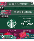 Starbucks K-Cup Coffee Pods, Dark Roast Hot or Iced Coffee, French Roast, 96 Keurig Pods