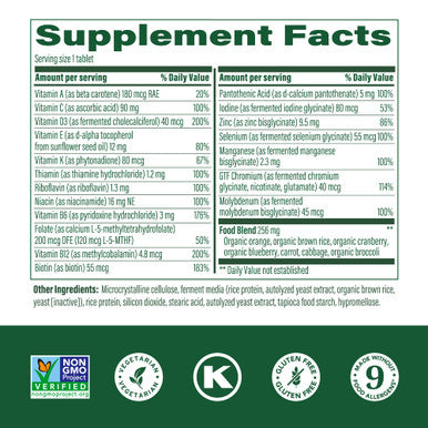 MegaFood Women'S 55+ One Daily Multivitamin For Women With Vitamin A Vitamin C & Vitamin E For Optimal Aging Support - Plus Real Food - Bone & Immune Support Supplement - Vegetarian - 120 Tabs