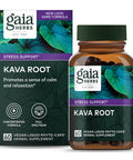 Gaia Herbs Kava Root - Helps Sustain a Sense of Calm and Relaxation* During Times of - Made With Noble Kava Cultivars - 60 Vegan Liquid Phyto-Capsules (20-Day Supply)