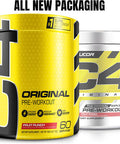 C4 Original Pre Workout Powder Fruit Punch - Vitamin C for Immune Support - Sugar Free Preworkout Energy for Men & Women - 150mg Caffeine + Beta Alanine + Creatine - 60 Servings