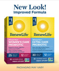 ReLife Adult Probiotic Supplement Bundle Pack Womens Care 25B and Extra Care 30B 30 Count Pack of 2