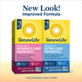 ReLife Adult Probiotic Supplement Bundle Pack Womens Care 25B and Extra Care 30B 30 Count Pack of 2