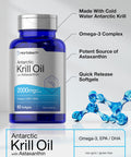 Horbaach Antarctic Krill Oil 60 Softgel 2000Mg
