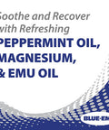 Blue-Emu Recovery Bath Pods Sore Muscles and Joints w/Magnesium, Peppermint Oil & Emu Oil, 2 Pack