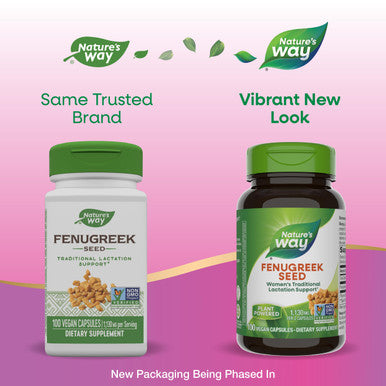 Nature's Way Fenugreek Seed 100 Capsules