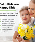 Terry ly Calm Kids - 60 Capsules - Supports Mental Focus, A Calm Mind & Emotional Well-Being - Non-GMO, - 60 Servings