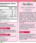 Herbion Naturals Zinc Eusacea and Vitamin C Lozenges with Natural Cherry Flavor 25 CT Dietary Supplement Supports Immune System Promotes Overall Good Health for Adults and Children 5