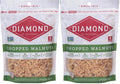 Diamond of California Chopped Walnuts, Raw Walnuts for Baking, Snacking and Salads, 8 oz.
