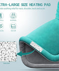 Christmas Gifts Heating Pad For Neck Shoulder And Back Pain Relief, Electric Weighted Heating Pad For Cramps, Leg And Foot, Gifts For Mothers Day, Fathers Day, Birthday, Women, Men, Dad, Mom